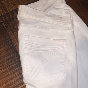 White jeans 7 for all Mankind 31